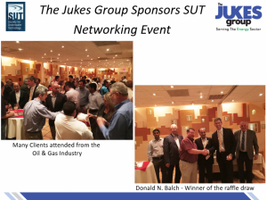 The Jukes Group Sponsors SUT Social Event