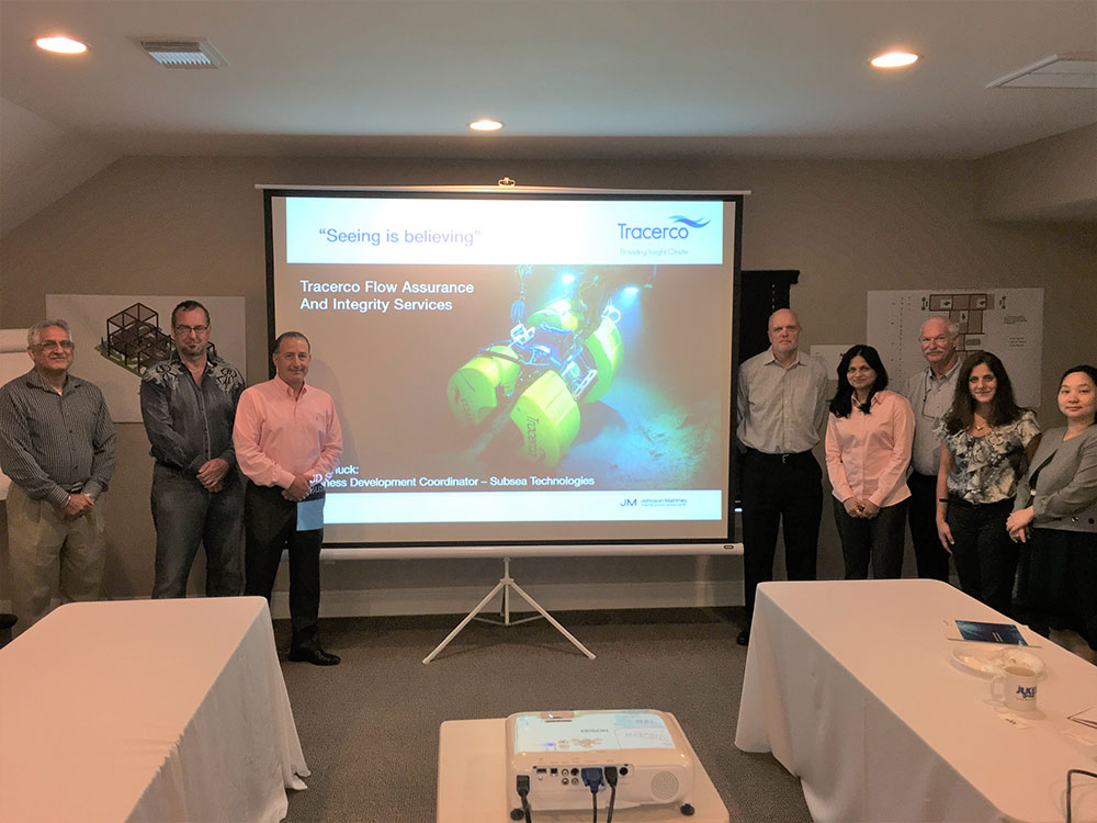 Tracerco presents to the Subsea Engineering team of The Jukes Group